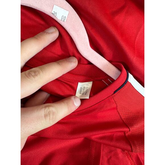 2017 Bayern Munich #9 FC Football Soccer Jersey Mens 2XL Red Adidas Climacool - Picture 8 of 9